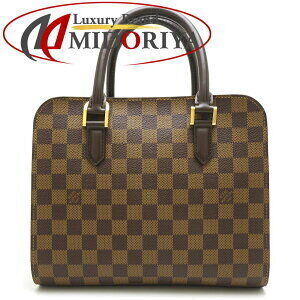 Louis Vuitton Damier Triana Ebene Brown Handbag